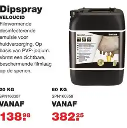 De Boer Drachten Dipspray veloucid60 KG SPN160359 SPN160359 aanbieding