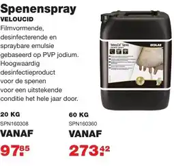 De Boer Drachten Spenenspray VELOUCID SPN160360 aanbieding