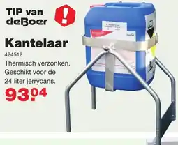 De Boer Drachten Kantelaar aanbieding