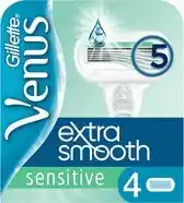 Bol.com Gillette Venus Sensitive Extra Glad Scheermesjes Vrouwen - 4 stuks aanbieding