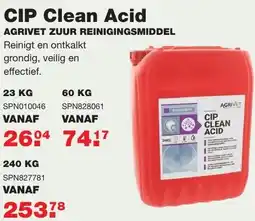 De Boer Drachten CIP Clean Acid aanbieding