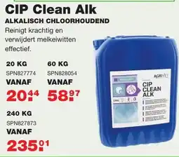 De Boer Drachten CIP Clean Alk aanbieding