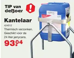 De Boer Drachten TIP van deBoer Kantelaar aanbieding