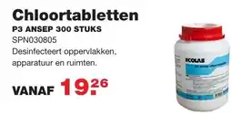 De Boer Drachten Chloortabletten aanbieding