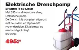 De Boer Drachten Elektrische Drenchpomp aanbieding