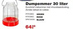 De Boer Drachten Dumpemmer 30 liter aanbieding