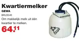 De Boer Drachten Kwartiermelker GEWA aanbieding