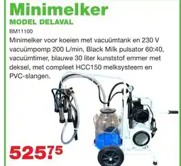 De Boer Drachten Minimelker model delaval aanbieding