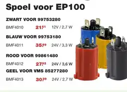 De Boer Drachten Spoel voor EP100 aanbieding