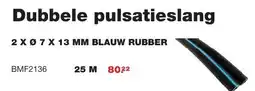 De Boer Drachten Dubbele pulsatieslang aanbieding