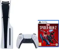Coolblue PlayStation 5 Slim Disc Edition + Marvel's Spider-Man 2 aanbieding