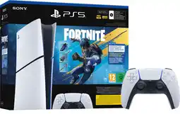 Coolblue PlayStation 5 Slim Digital Edition Fortnite bundel + Extra Controller Wit aanbieding