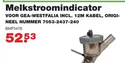 De Boer Drachten Melkstroomindicator aanbieding