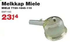 De Boer Drachten Melkkap Miele aanbieding