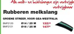 De Boer Drachten Rubberen melkslang aanbieding