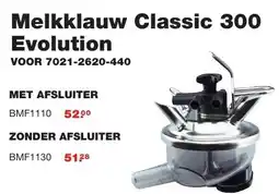 De Boer Drachten Melkklauw Classic 300 Evolution aanbieding