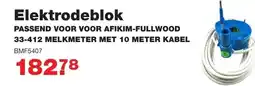 De Boer Drachten Elektrodeblok aanbieding
