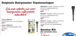 De Boer Drachten Originele Dairymaster Tepelvoeringen aanbieding