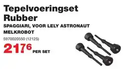 De Boer Drachten Tepelvoeringset Rubber aanbieding