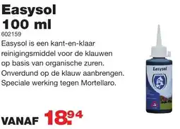 De Boer Drachten Easysol 100 ml aanbieding