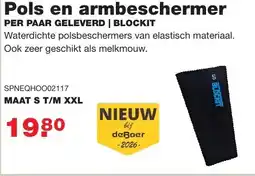 De Boer Drachten Pols en armbeschermer aanbieding