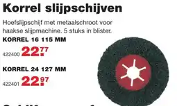 De Boer Drachten Korrel slijpschijven aanbieding