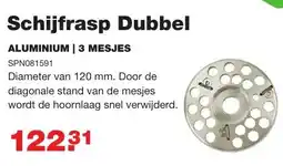 De Boer Drachten Schijfrasp Dubbel aanbieding