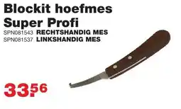 De Boer Drachten Blockit hoefmes Super Profi aanbieding