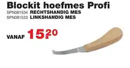 De Boer Drachten Blockit hoefmes Profi aanbieding