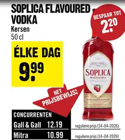 Dirck 3 Soplica Vodka Aardbei 50 cl aanbieding