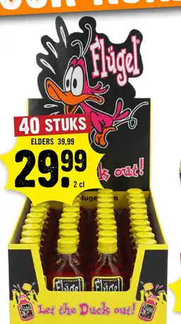 Dirck 3 Flugel 40 flesjes aanbieding