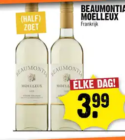 Dirck 3 Beaumontia Moelleux 75 cl aanbieding