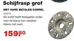 De Boer Drachten Schijfrasp grof aanbieding