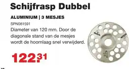 De Boer Drachten Schijfrasp Dubbel aanbieding