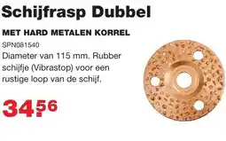 De Boer Drachten Schijfrasp Dubbel aanbieding