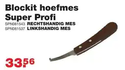 De Boer Drachten Blo Blockit hoefmes Super Profi aanbieding