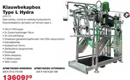 De Boer Drachten Klauwbekapbox Type L Hydra aanbieding