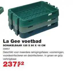 De Boer Drachten La Gee voetbad aanbieding