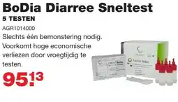 De Boer Drachten BoDia Diarree Sneltest aanbieding