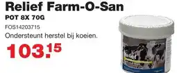 De Boer Drachten Relief Farm-O-San aanbieding