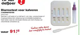 De Boer Drachten Diarreetest voor kalveren aanbieding