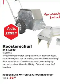 De Boer Drachten Roosterschuif aanbieding