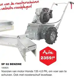 De Boer Drachten Sp 92 benzine aanbieding