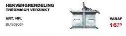 De Boer Drachten Hekvergrendeling thermisch verzinkt aanbieding