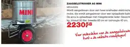 De Boer Drachten Zaagselstrooier ag mini aanbieding