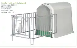 De Boer Drachten Comfort met 4-delig hekwerk aanbieding