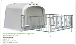 De Boer Drachten XL-5 met zelfsluitend vastzetsysteem aanbieding