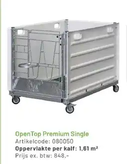 De Boer Drachten Open Top Premium Single aanbieding