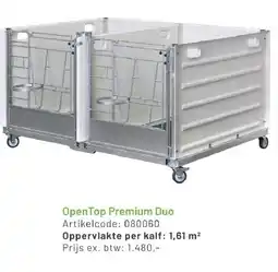 De Boer Drachten Open Top Premium Duo aanbieding