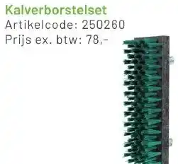 De Boer Drachten Kalverborstelset aanbieding